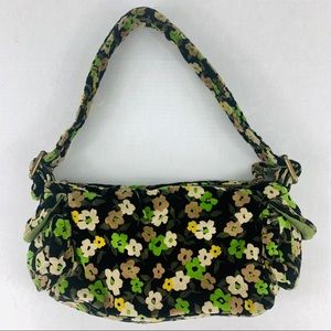 Gap Floral Velvet 70s Y2K Mini Bag